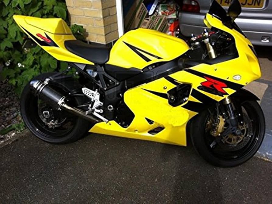 Amazon.co.jp: イエロー ブラックーフェアリング、GSX-R750 GSX-R600