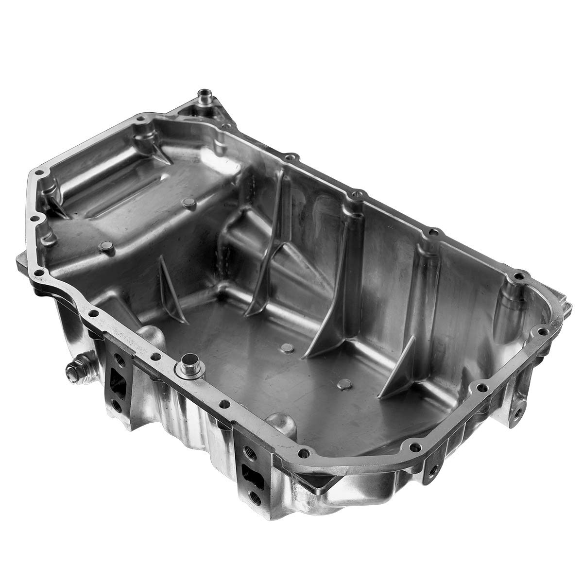A-Premium Engine Oil Pan Sump with Drain Plug, Compatible with Honda CR-V CRV 2007 2008 2009, 2.4L, Replace # 11200-RZA-000, 11200RZA000