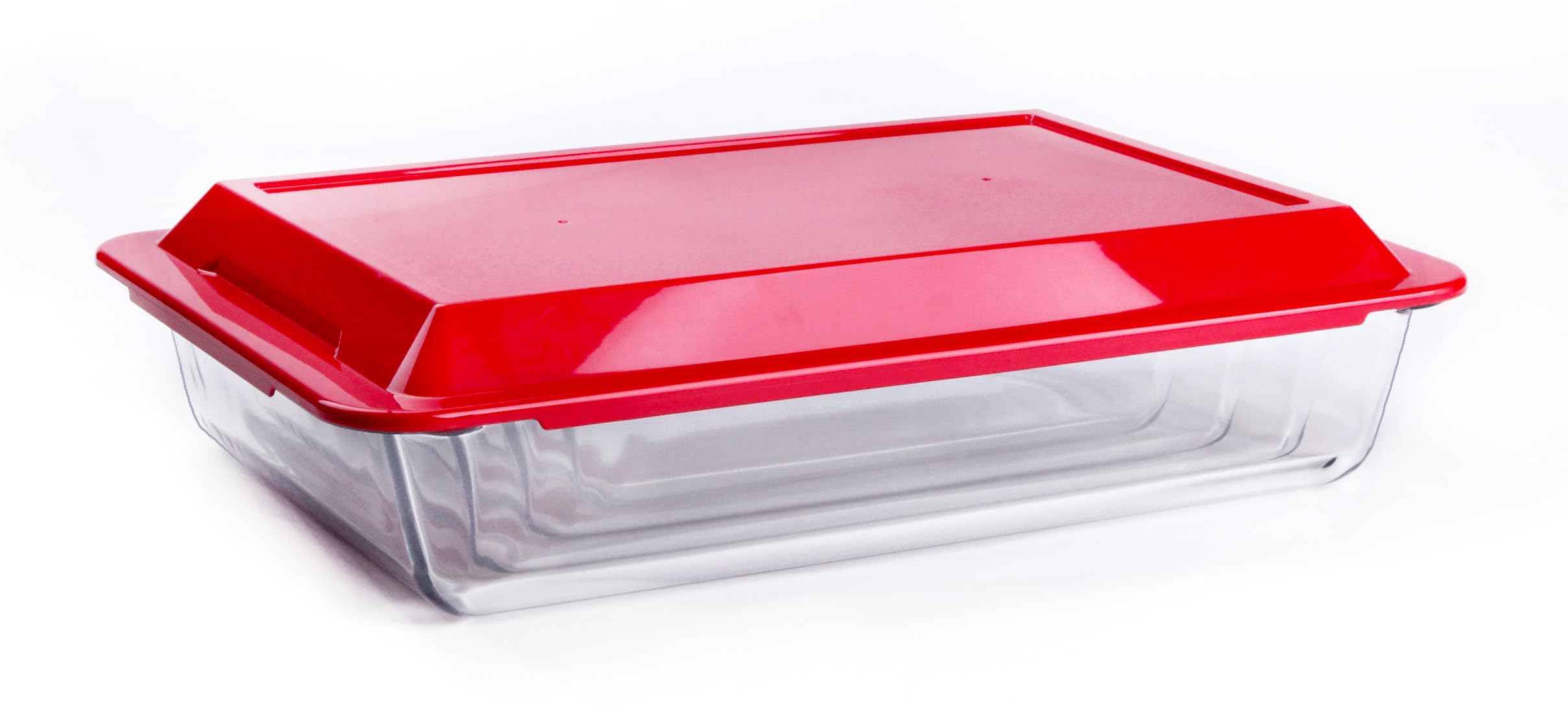 Set mit 8 rechteckigen Backformen aus gehärtetem Glas mit Deckel, Glas-Backformen, Auflaufform, Set mit Deckel, 1 l, 1,7 l, 2,8 l, 4,2 l