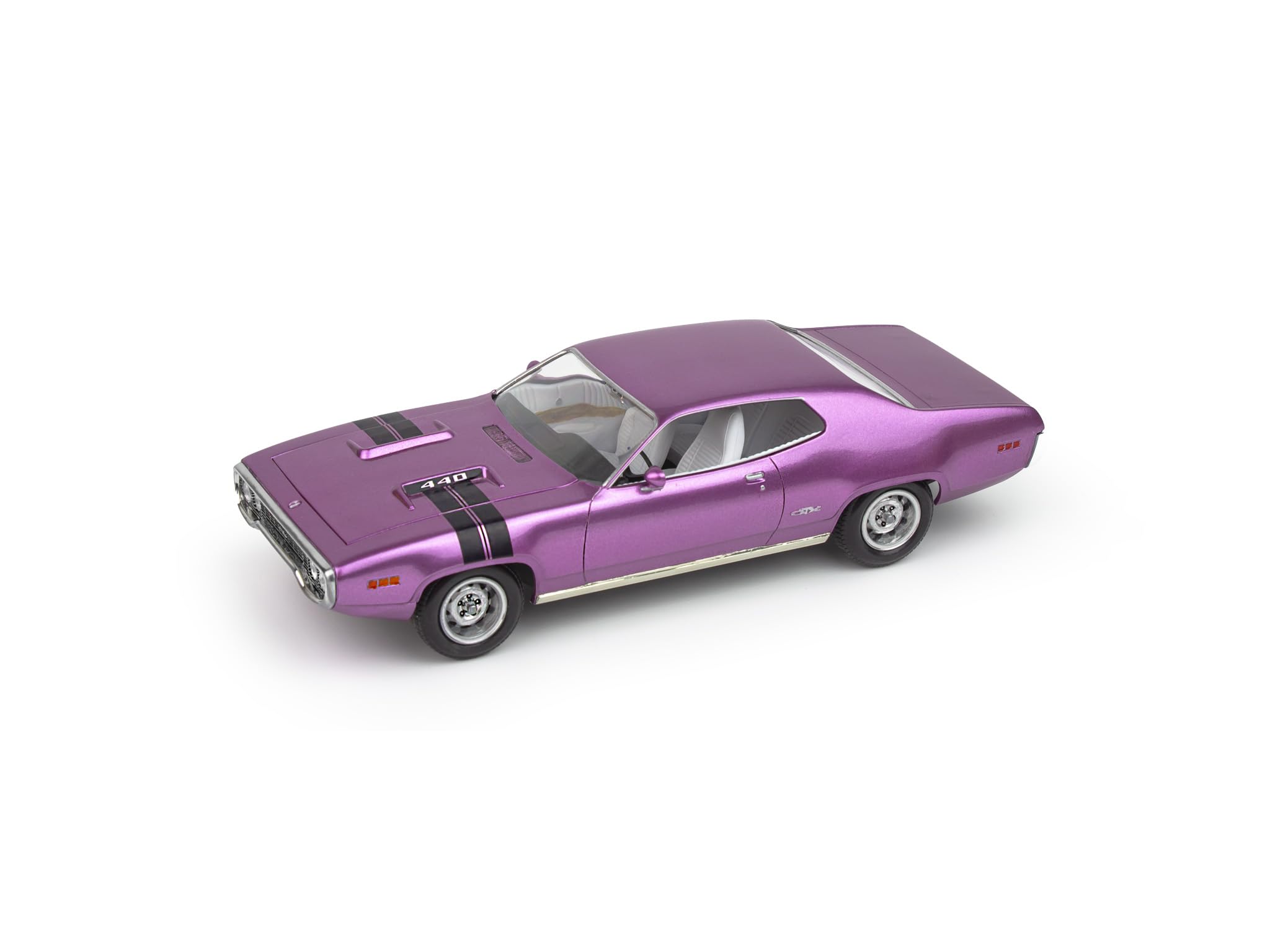 Revell Monogram 14588 - '71 Plymouth Satellite GTX Street Machine, scala 1:24, kit modellino in plastica non costruita/non verniciata