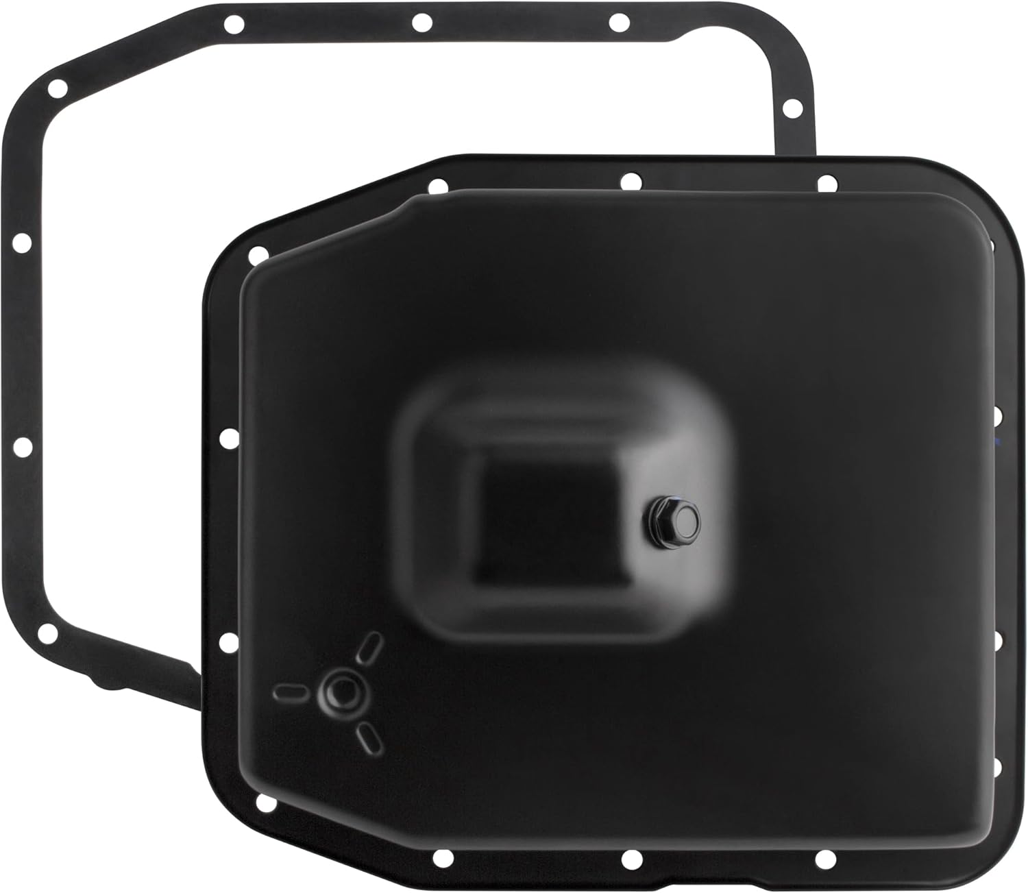 265-813 Transmission Oil Pan with Gasket and Drain Plug Fits for Ford E-150 F-150 E-250 E-350 E-450 Mustang Expedition, Fit for Lincoln Town Car, Fit for Mercury Grand Marquis Mark