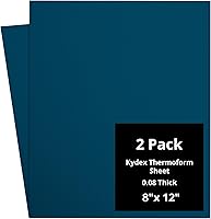 Vista 85 de Kydex Sheets - Solid Color DIY Kit for Crafting Holsters, Sheaths, and Mag Pouches - (8x8, 8x12, 12x12), Premium Thermoform Sheets - Thick, Durable