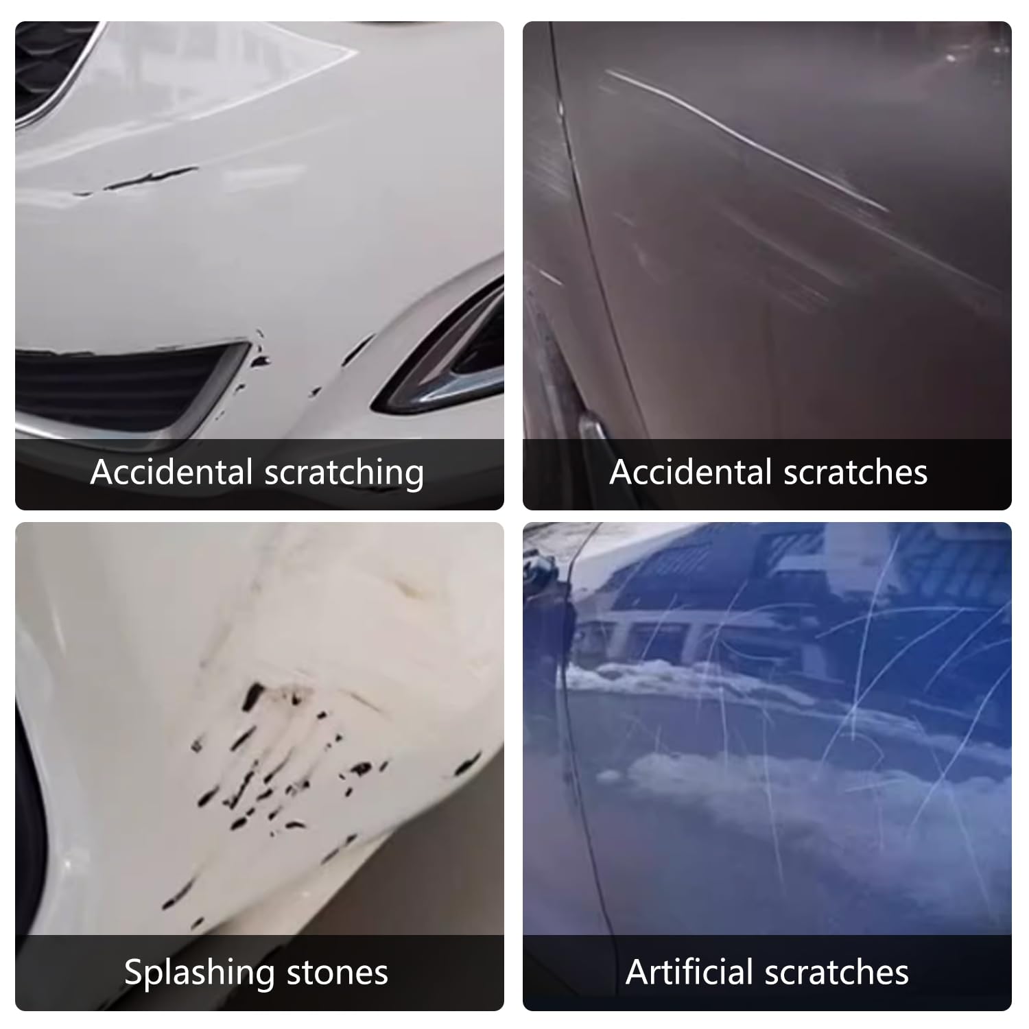 TOPABYTE Bolígrafo de Pintura para Retocar para Tesla Model Y X S 3 Highland Reparación de Pintura para Carrocería Pinturas para Retoques de Carrocerías para Propietarios de Tesla (Pearl White)-PPSW