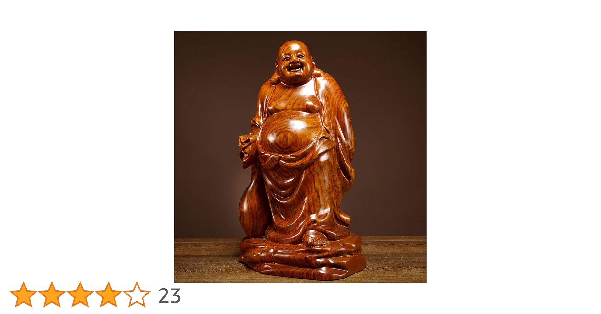 Amazon|木彫り 七福神 布袋さま 置物 木像 木製フィギュア 黄 Amazon|木彫り 七福神 布袋さま 置物 木像 木製フィギュア 黄