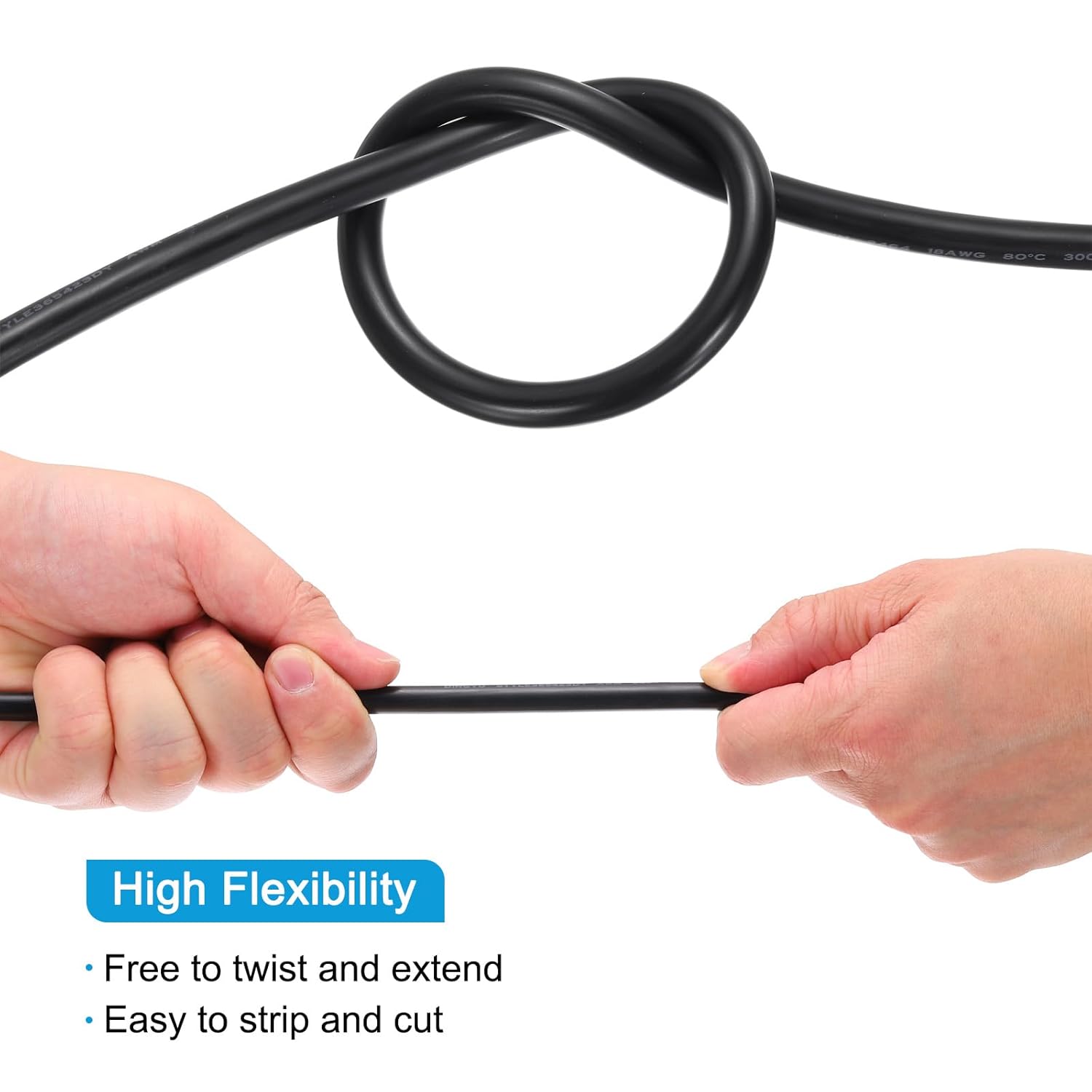 MECCANIXITY 33FT 20AWG 8 Conductor Electrical Cable, 20/8 High Flexible Tinned Copper 20 Gauge Electric Wire for Boat Wiring House Wiring Alarm Systems, Portable Lights