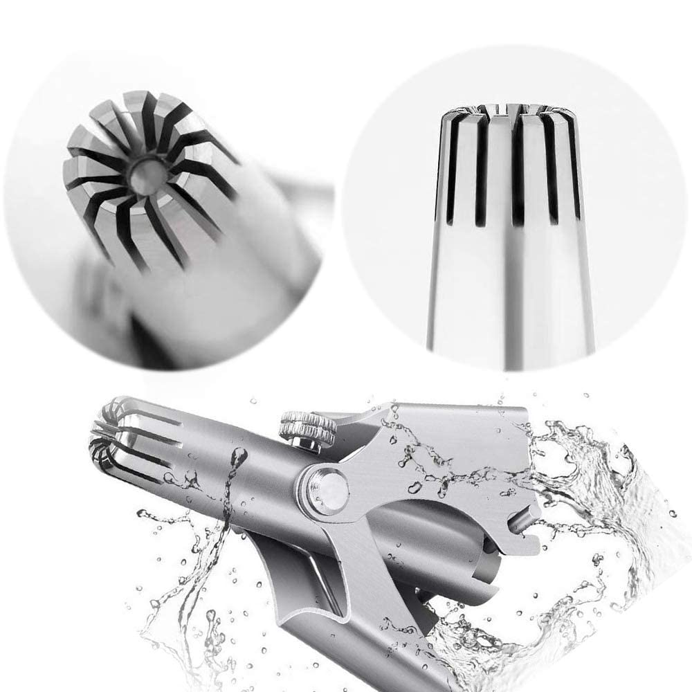 Preyansh Manual Nose Ear Hair Trimmer (No Batteries Required)- Portable Stainless Steel Nose Hair Remover for Men & Women/Professional Manual Washing Vibrissa Razor Nasal Shaver (B0CW1CY8G5) Amazon Price History, Amazon Price Tracker