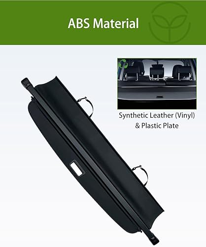 Miniatura 26 de Cubierta de carga para Toyota RAV4 2013-2018, cubierta retráctil impermeable mejorada para maletero de Toyota, cubierta trasera resistente a