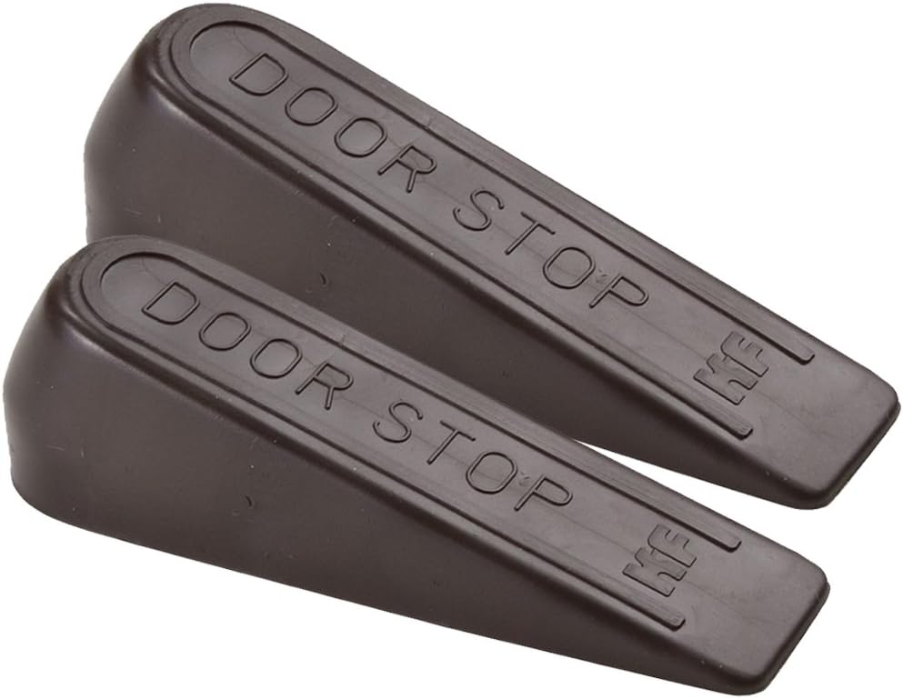 Waxman 4217695N Door Stop, Walnut