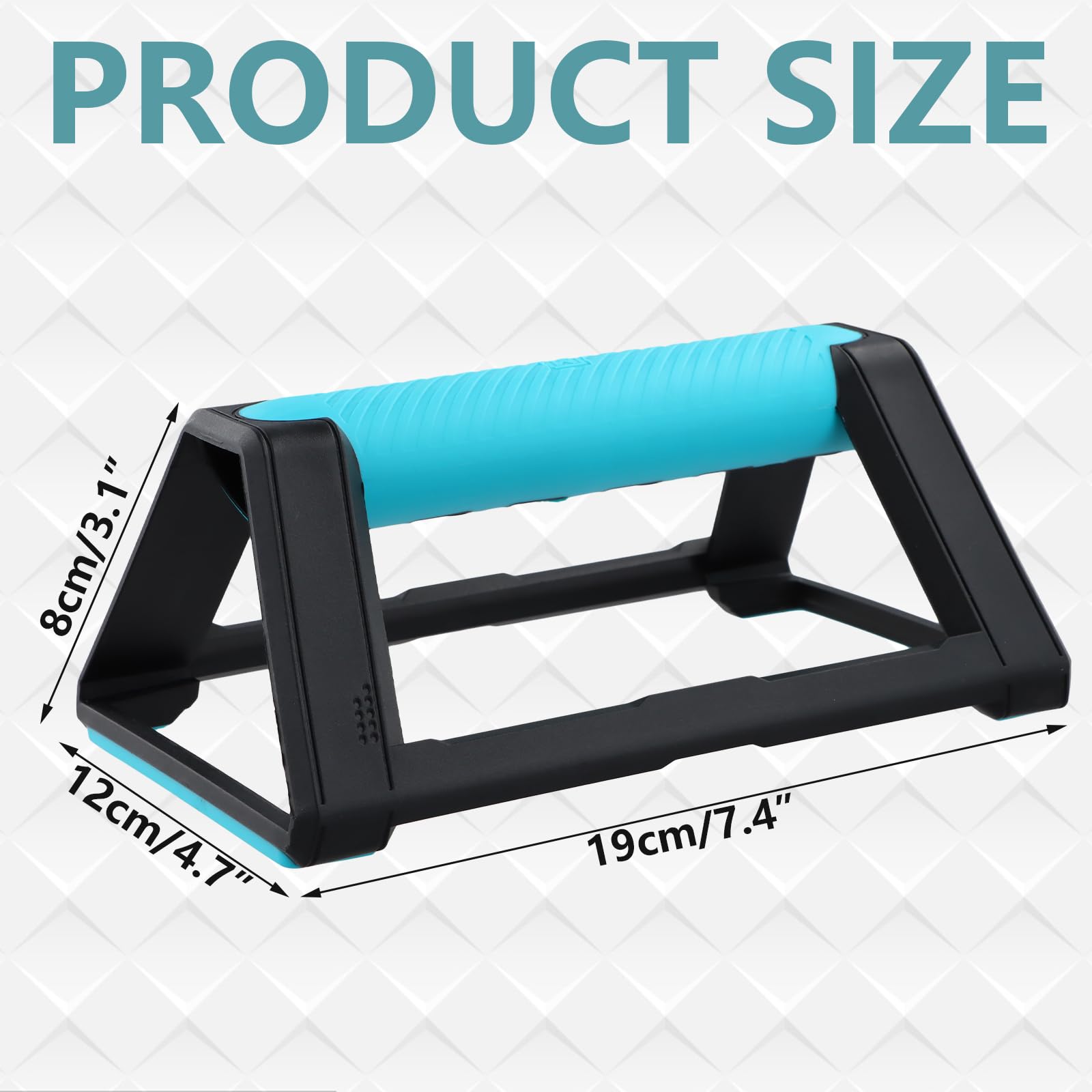 2 Maniglie per Flessioni, Push up Board Flessioni Attrezzi, Push Up Antiscivolo e Portatili Con Impugnature In Schiuma Imbottita, Parallele Basse Calisthenics per Fitness e l'allenamento Muscolare