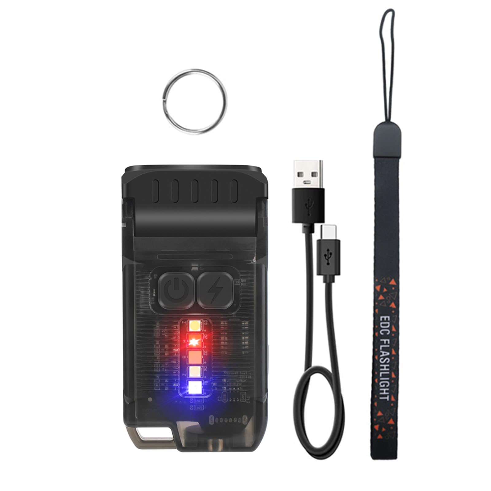 Torcia a LED Torcia Piccola Clip Cappello Torcia Torcia Campeggio Tasca Torcia Impermeabile Torcia Outdoor Torcia
