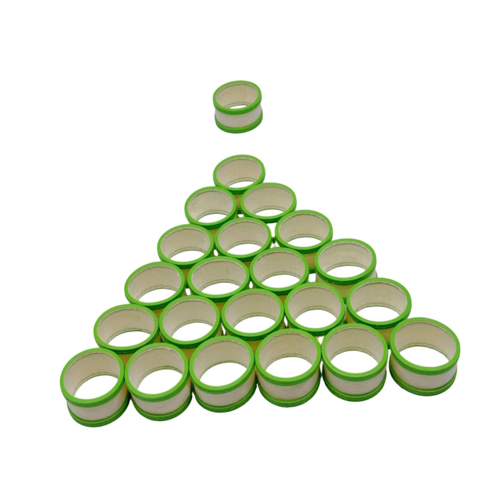 22 Piezas Anillos para Bolas de Billar Accesorios Circulares Pulidores Círculos de Fieltro de Limpieza Partes de Repuesto Material Lavable