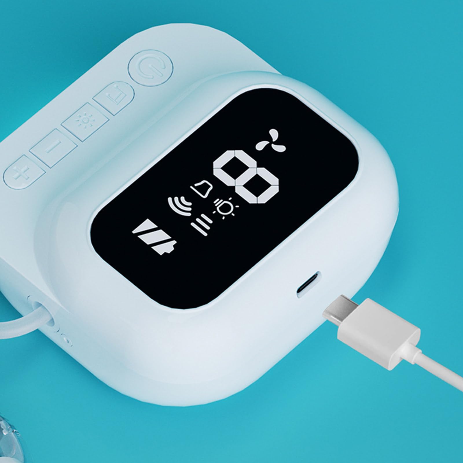 Aspiratore nasale elettrico per il bambino con 9 aspiratori ricaricabili naso Cleaner con punta Set per neonati e
