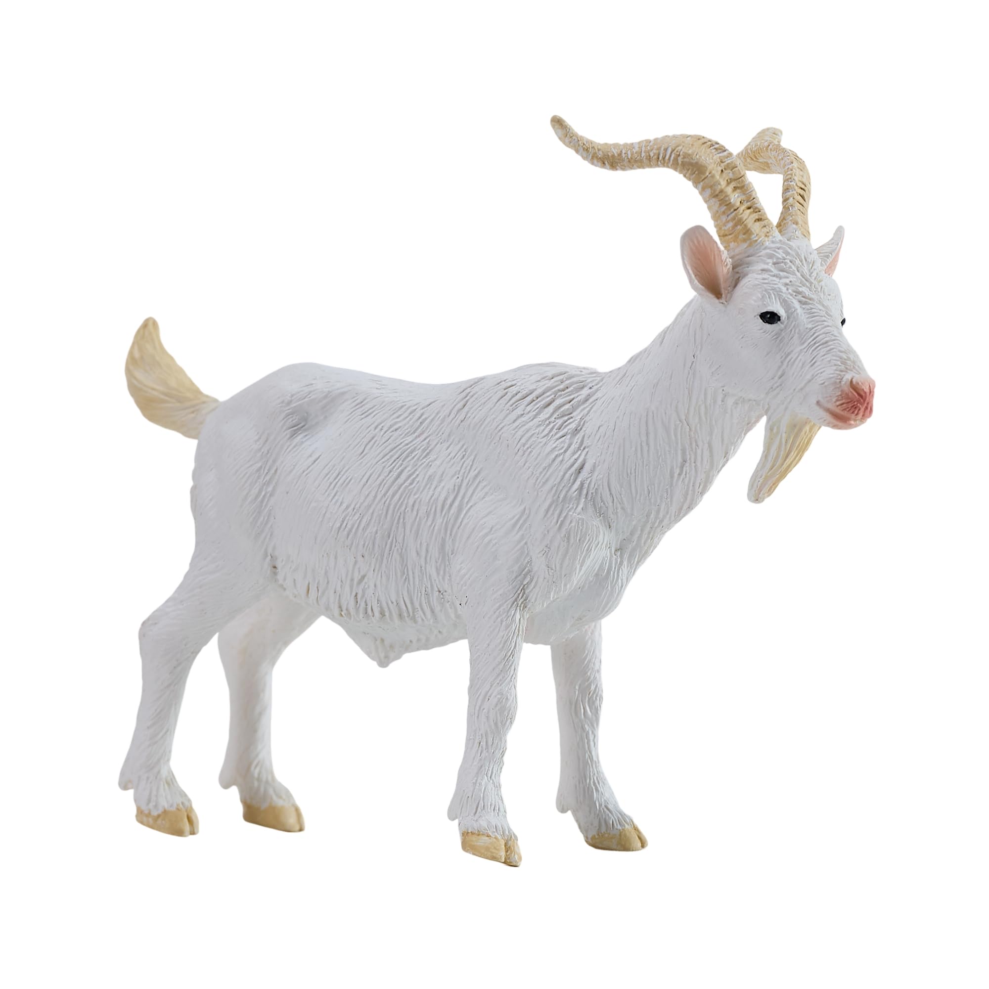 MOJO - Billy Goat | Adult Male Goat | Hand-Painted Toy Figure | Farmlife Collection | True to Life & Highly Detailed | Designed in UK