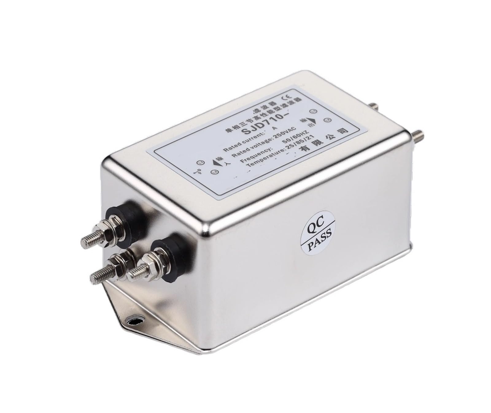 Filtro de potencia monofásico de tres etapas para servo 220V antiinterferencias