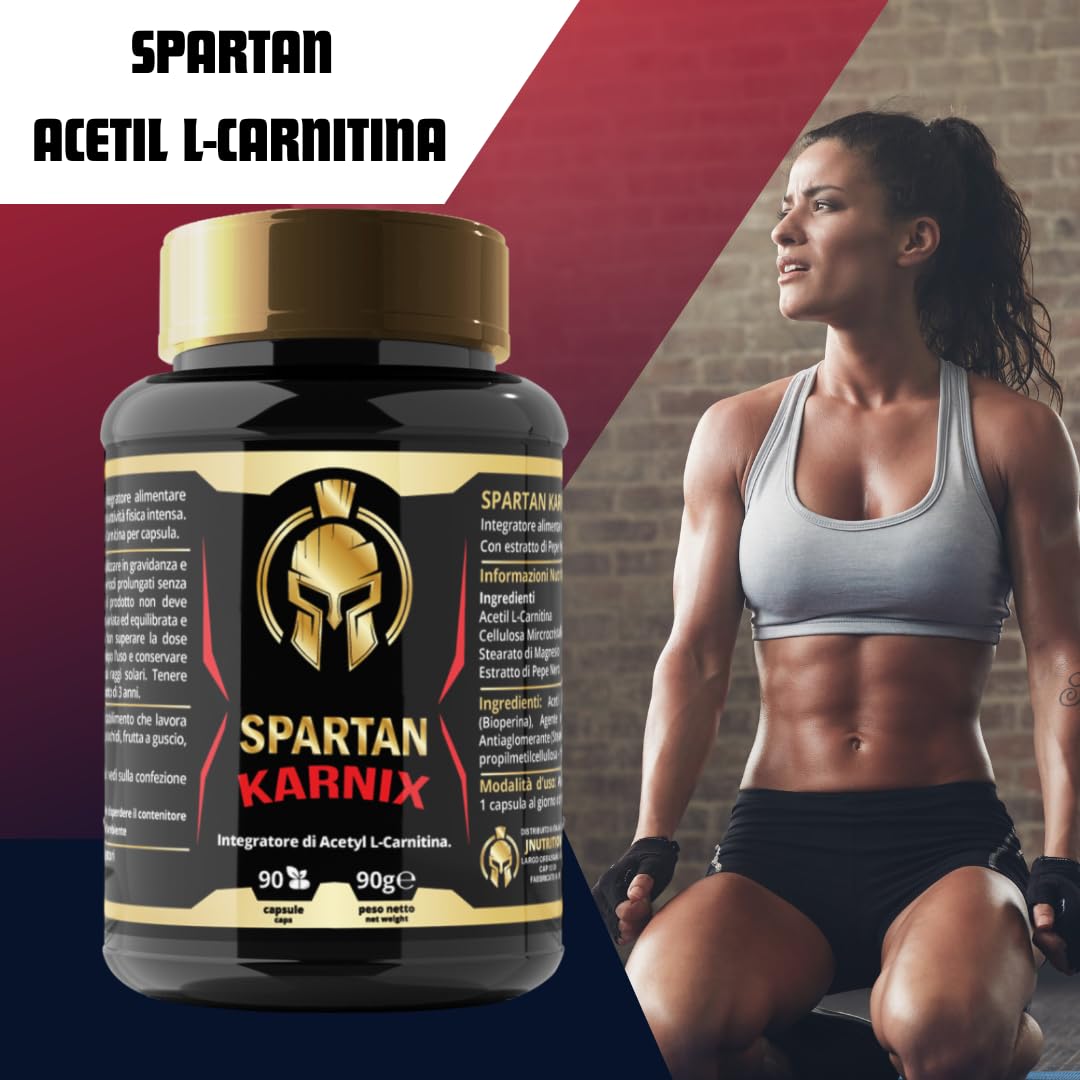 Karnix Acetil L-carnitina con capsula vegetale 1grammo di altissima qualità.