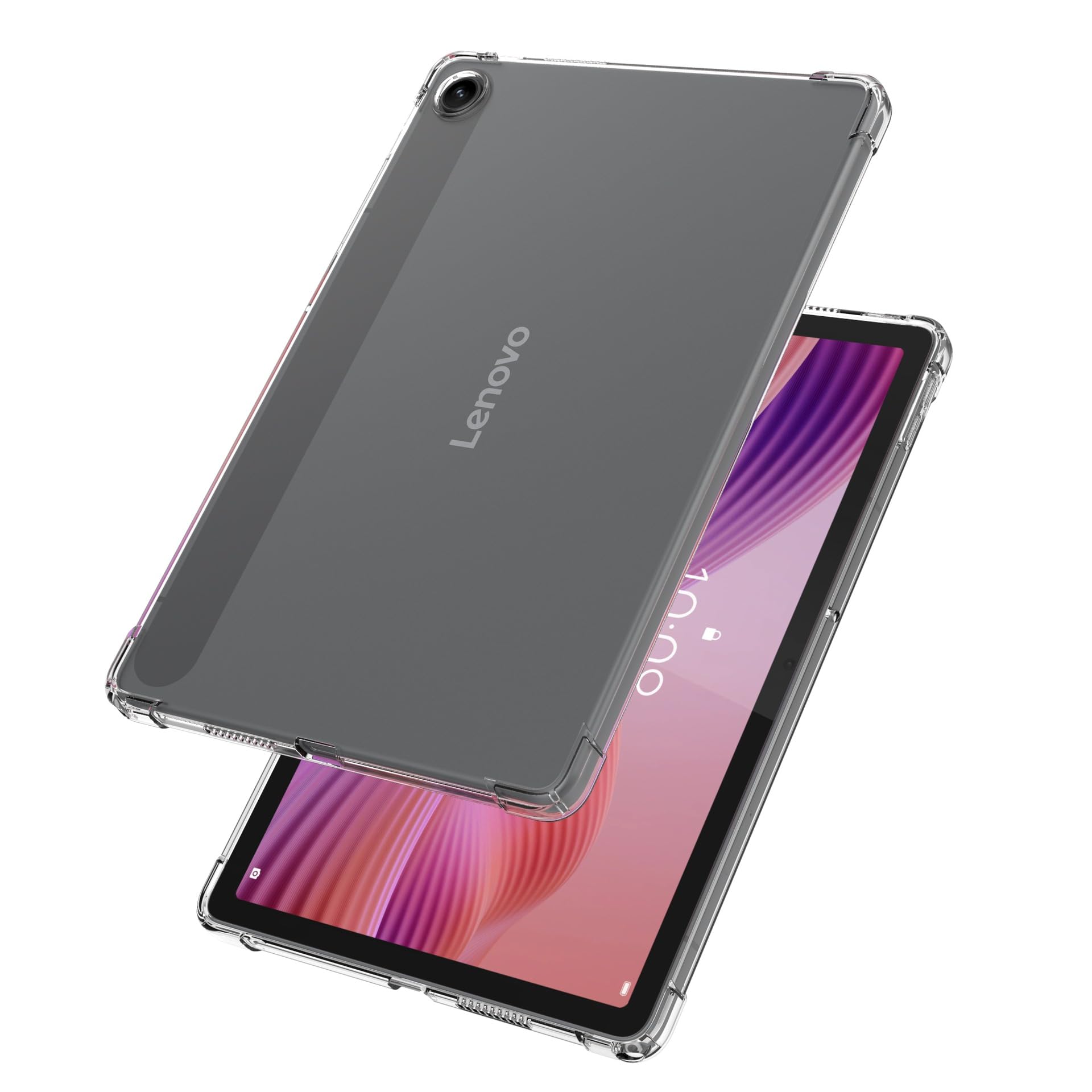 Bkinew Capa transparente para modelos de tablet Lenovo Tab 10,1