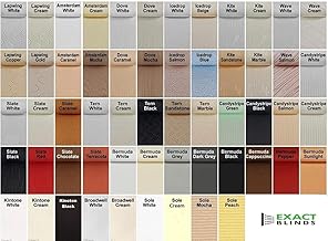 Custom made BROADWELL Vertical Blinds Slats Made to Measure 89mm (3.5" Wide) with FREE Weights Chain & Hangers - By EXACT BLINDS.