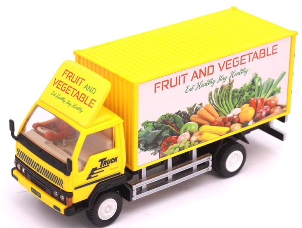 VJ Mart Container Truck Toy for Kids | Openable Back Tail Doors | Transport Truck Toys (Vegetable Truck) (B0CLJSVR8T) Amazon Price History, Amazon Price Tracker