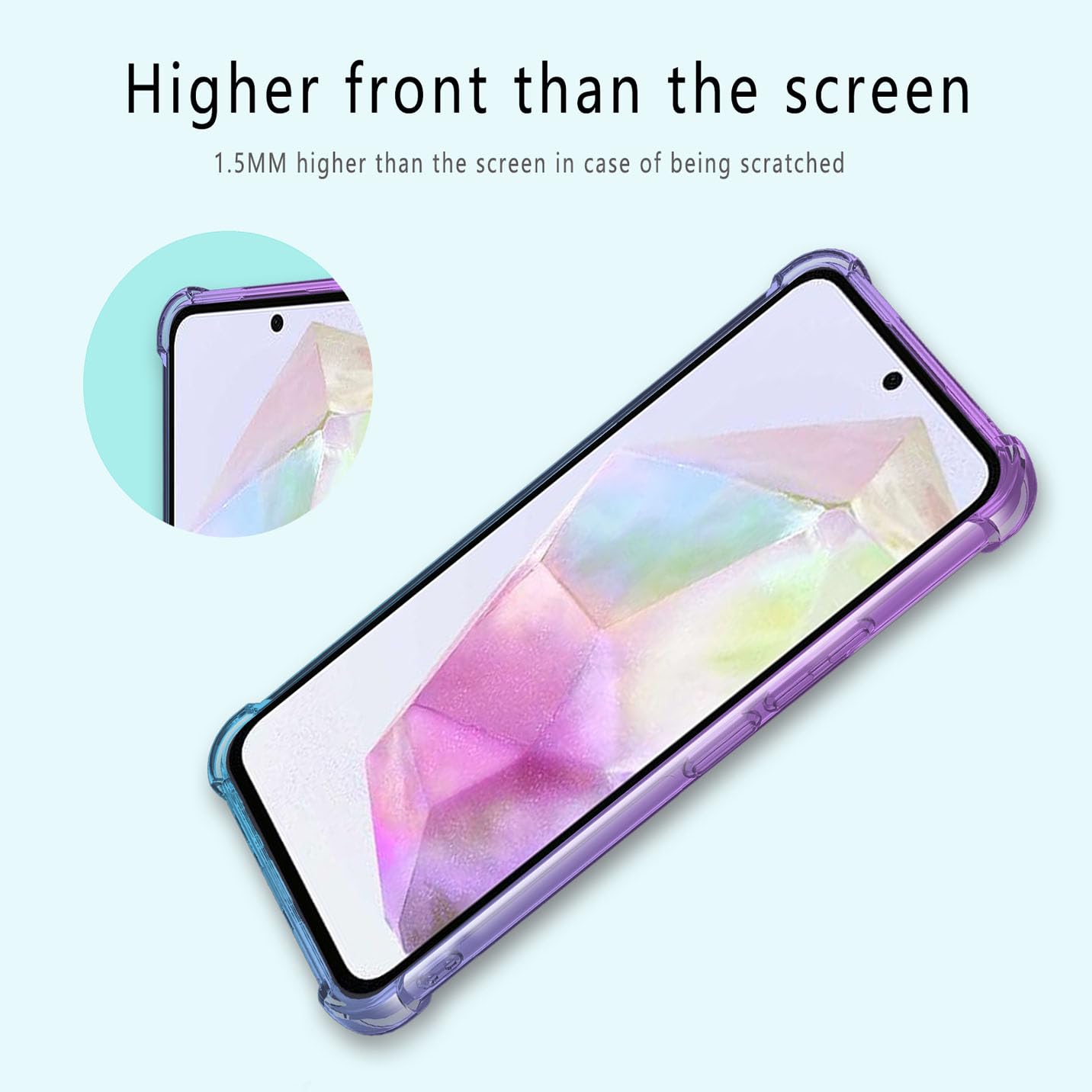 BORYA Silicone Cover per Xiaomi 15T, Trasparente Ultra Sottile