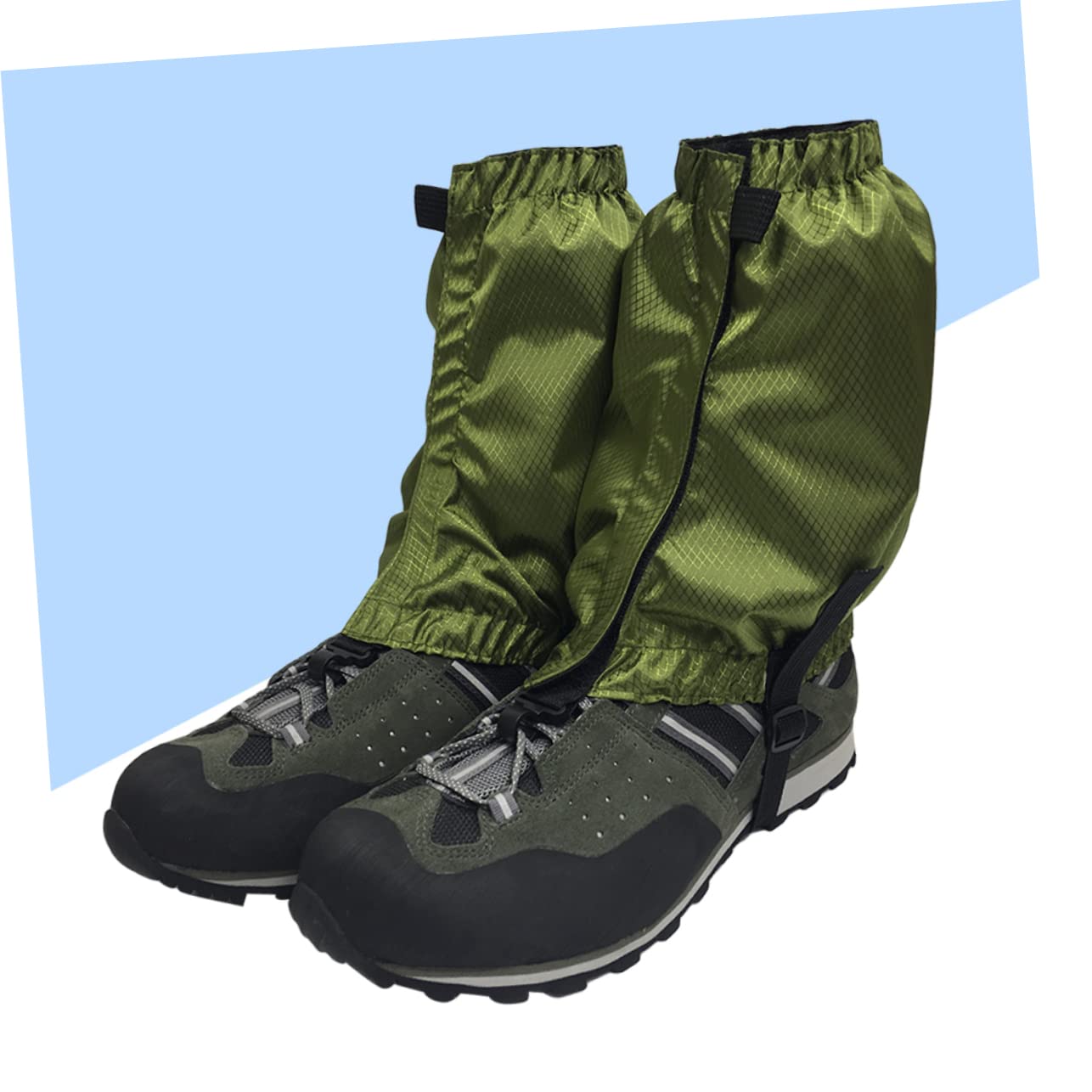 Veemoon Lightweight Hiking Gaiters for Women Breathable Ankle Walking Covers Waterproof for Outdoor Snowshoeing Mountaineering