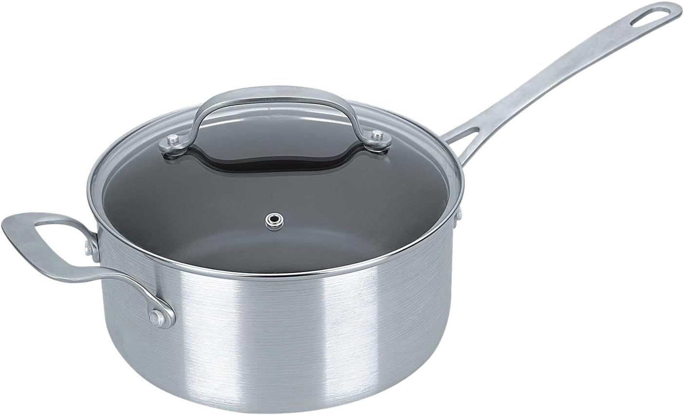Kevin Dundon Saucepan with Lid, 3-Quart