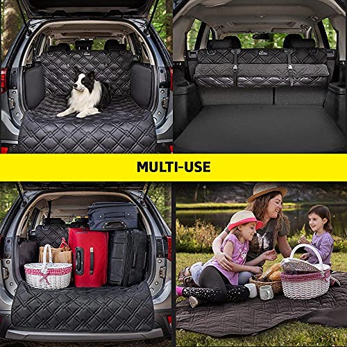 Meadowlark Suv Cargo Liner Dog Seat Covers, Double Stitched & Extra Padded, Water Repellant, Anti Shock, Non-Slip, Dog Car Seat Cover Trunk Mat, Dog Accessories, Pet Car Seat Protector For Fur & Mud #TOP6