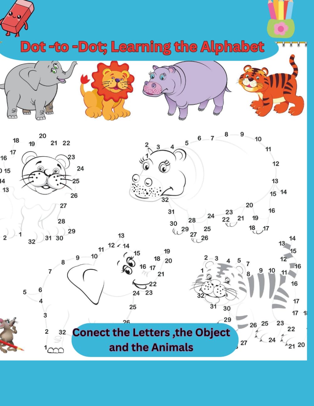 Dot-to-Dot Learning the Alphabet