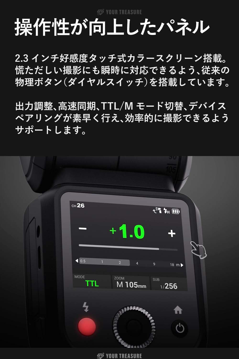 Amazon | 【日本人運営の正規代理店】Godox V100 V100-S for SONY TTL