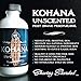 Unscented Kohana Aftershave - Post Shave Moisturizer & Face Lotion for Men with Sensitive Skin - Luxury All-Natural Skin Nourishing Ingredients - Alcohol Free
