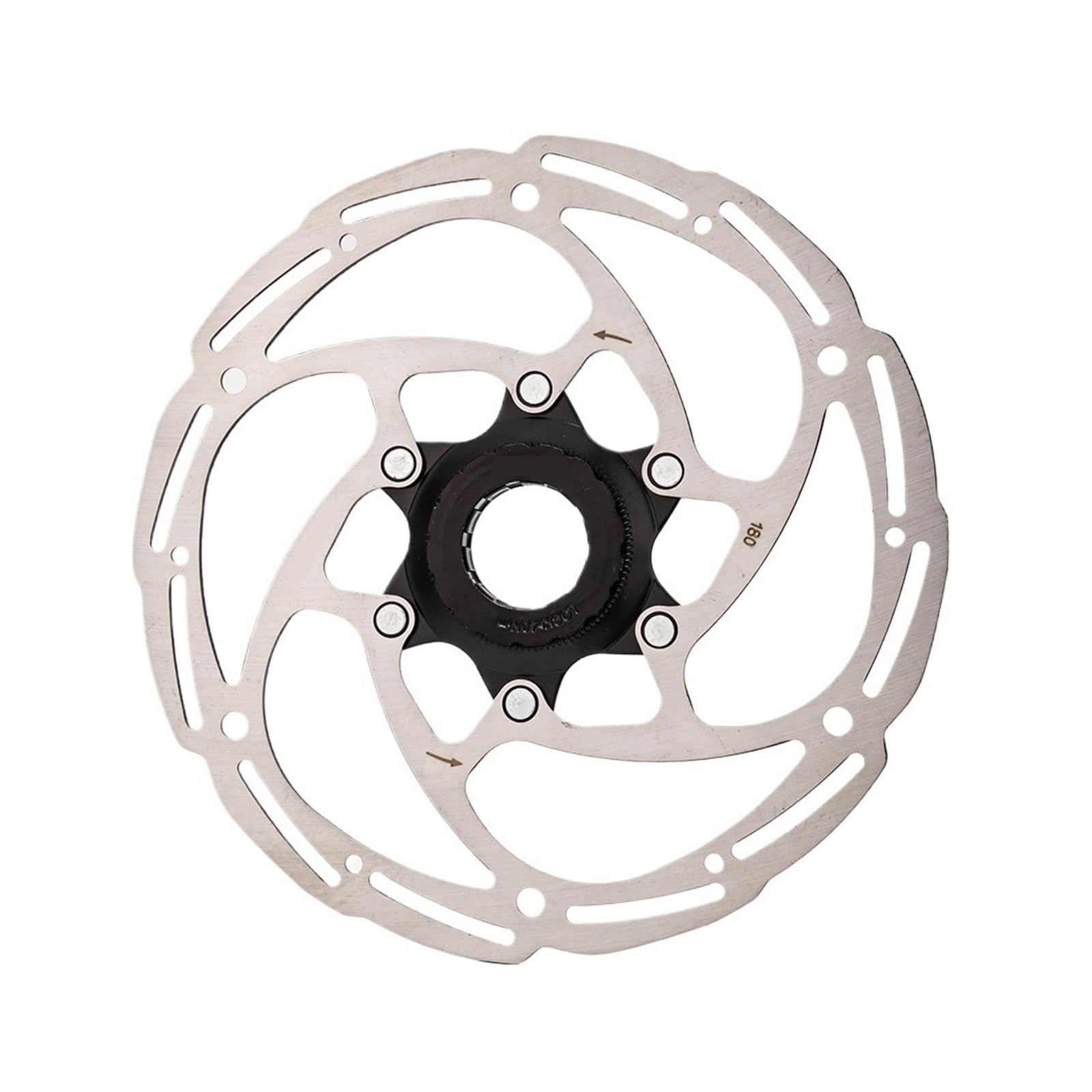 Rotori di bloccaggio del disco centrale freno della bicicletta in acciaio ad alta resistenza da 1,8 mm for bici