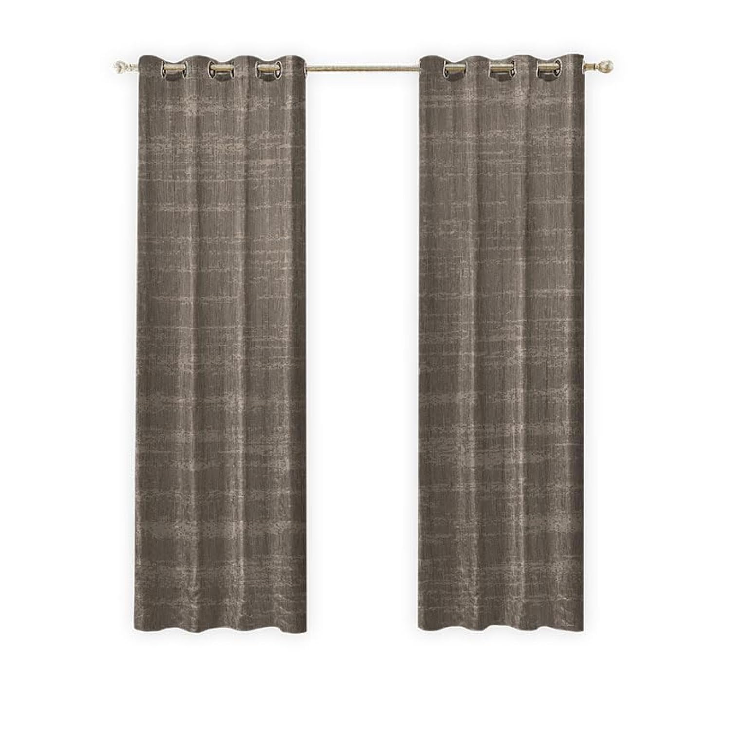 LW Collection eyelet curtains Chenille 140x270cm - eyelet ring - eyelet curtains - curtains blackout – room darkening – curtains for bedroom – living room – noise reducing – standard size