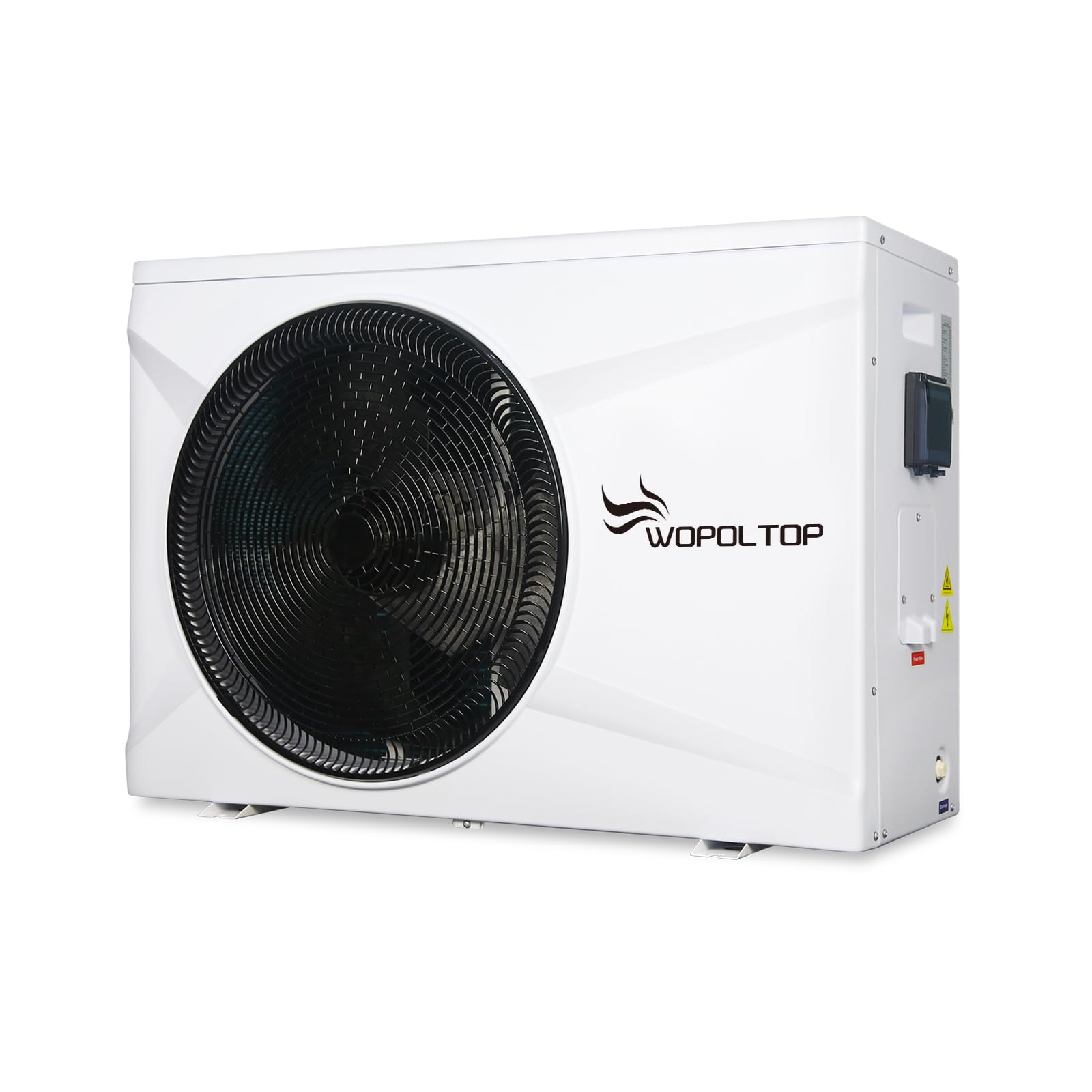 WOPOLTOP 100,000 BTU Full DC Inverter Pool Heat Pump for Swimming Pools, Dual Function of Heating and Cooling, 30KW Electric Pool Heater with WiFi Smart Control via APP, 220-240V, up to 26,000 Gallons