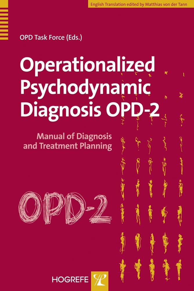 Buy Operationalized Psychodynamic Diagnosis OPD-2: Manual for Diagnosis and Treatment Planning — BookShops.in