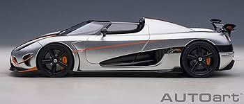 Amazon.co.jp: AUTOart 1/18 ケーニグセグ アゲーラ RS メタリック