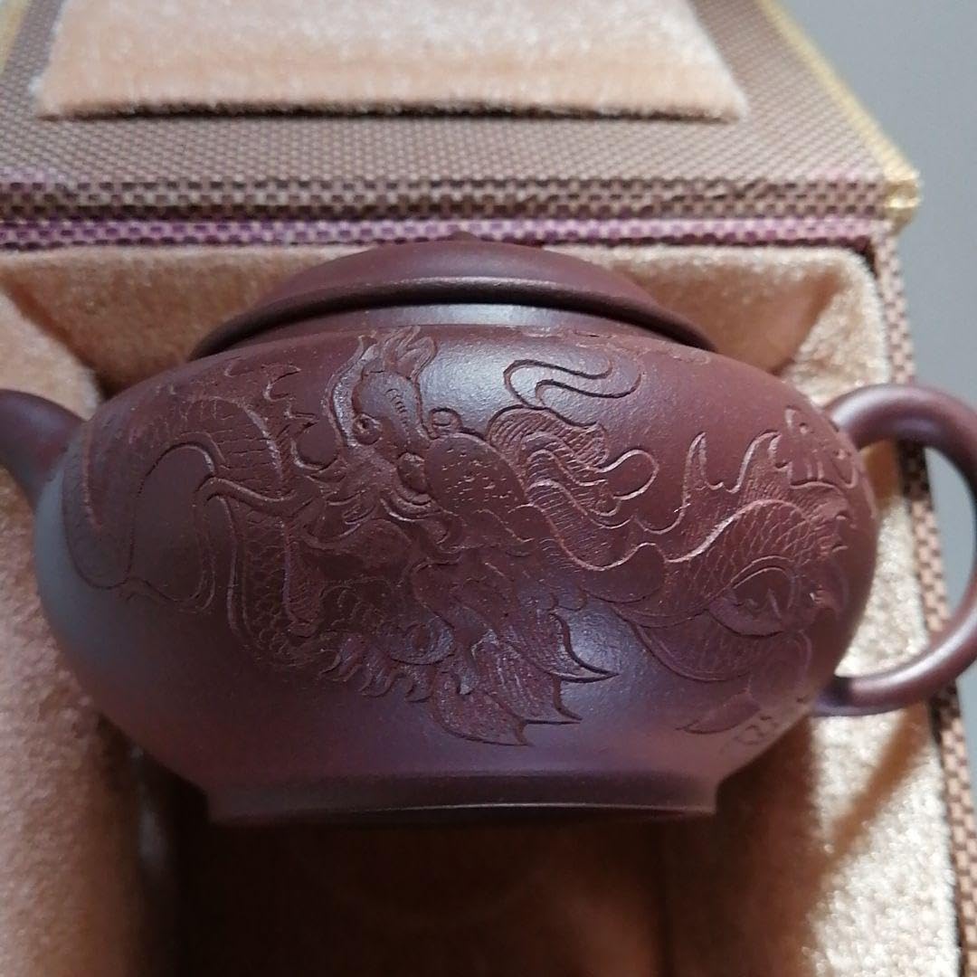 宣興紫砂 茶壷（急須）【龍柄】 【公式通販】