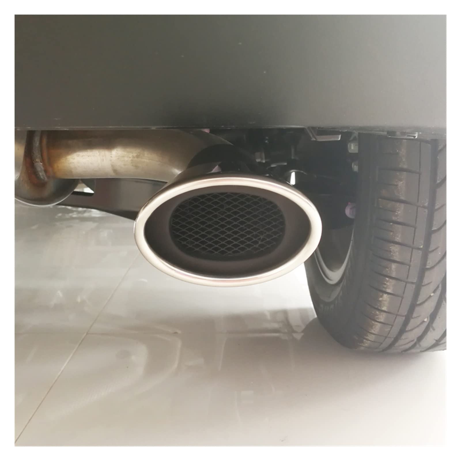 Voiture embouts silencieux Pour Toyota Pour C-hr Pour Chr 2017 À 2022 Voiture En Acier Inoxydable Tuyau D'échappement Arrière Tube D'extrémité De Queue