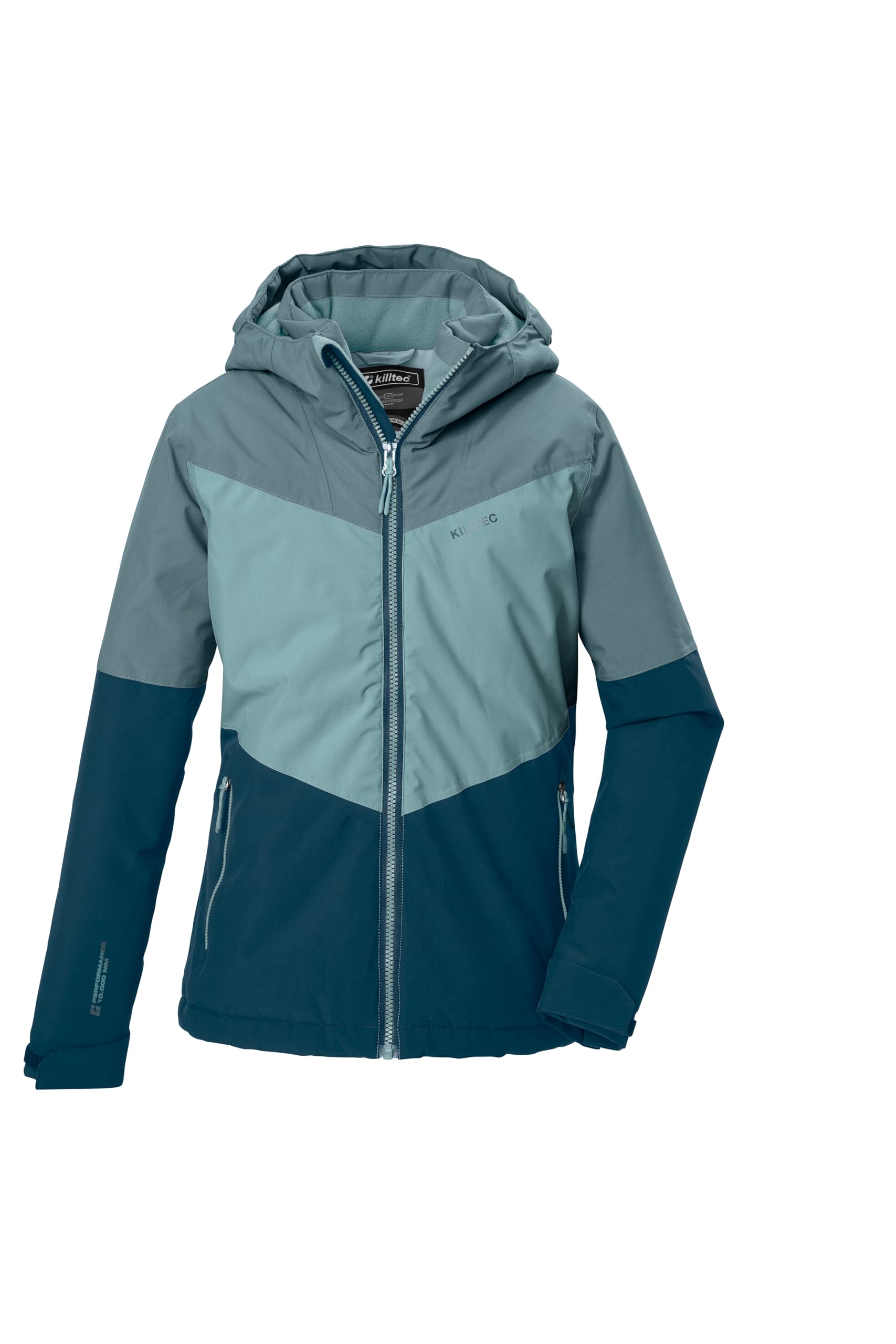 killtec KOW 156 GRLS JCKT 44751-000 Girls' Functional Outdoor Jacket Winter Jacket with Hood North Atlantic 176