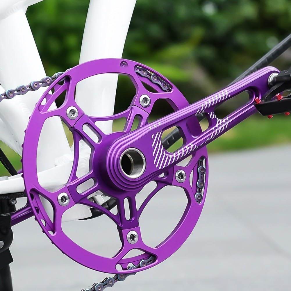 Juego Bielas 5 Brazos 170mm Eje Cromoly Negro