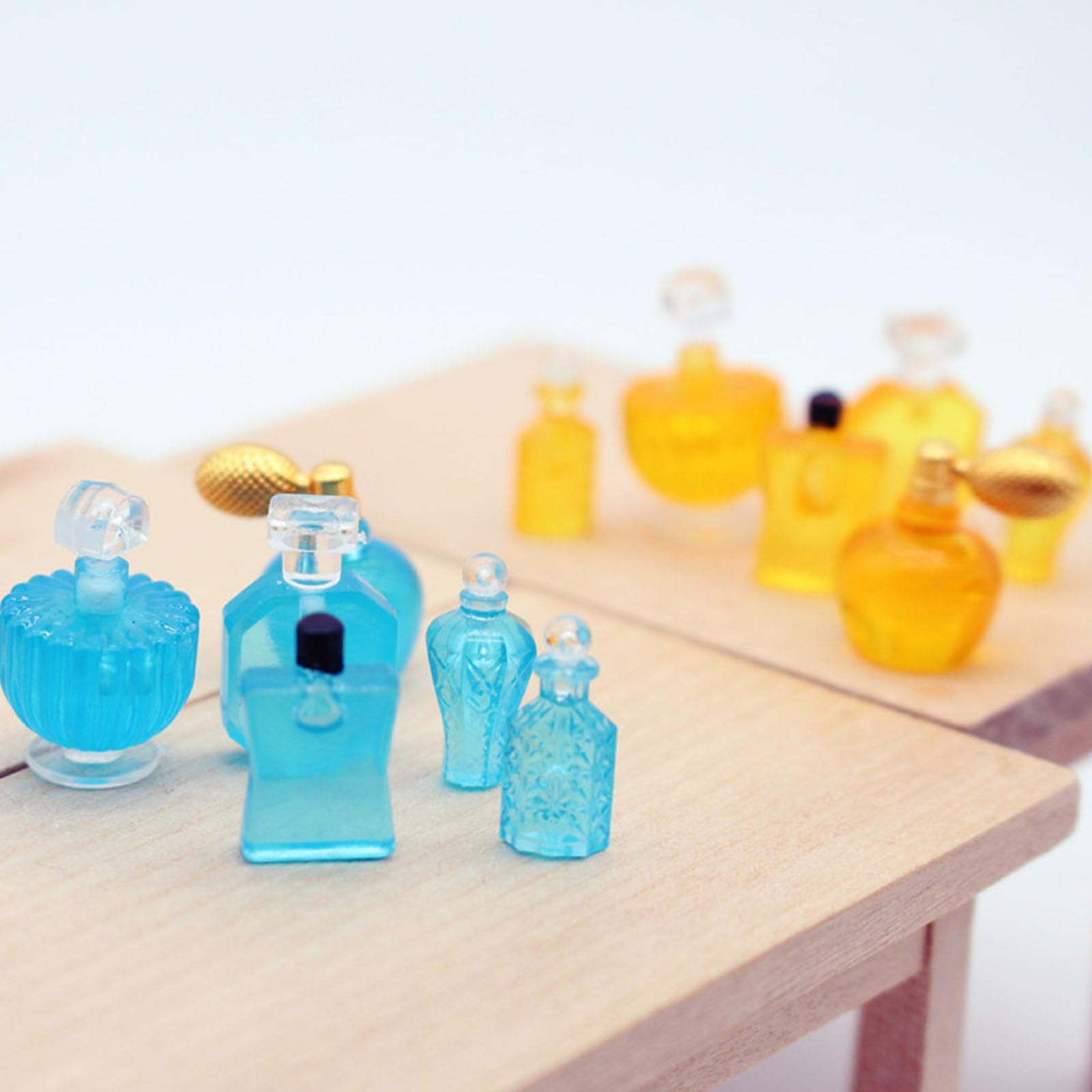 Tiny Scented Bottle Collection Dollhouses Furniture Role Playing Toy Resin Craft for Girls Creative Play Dollhouses Furniture Accessories — view 5