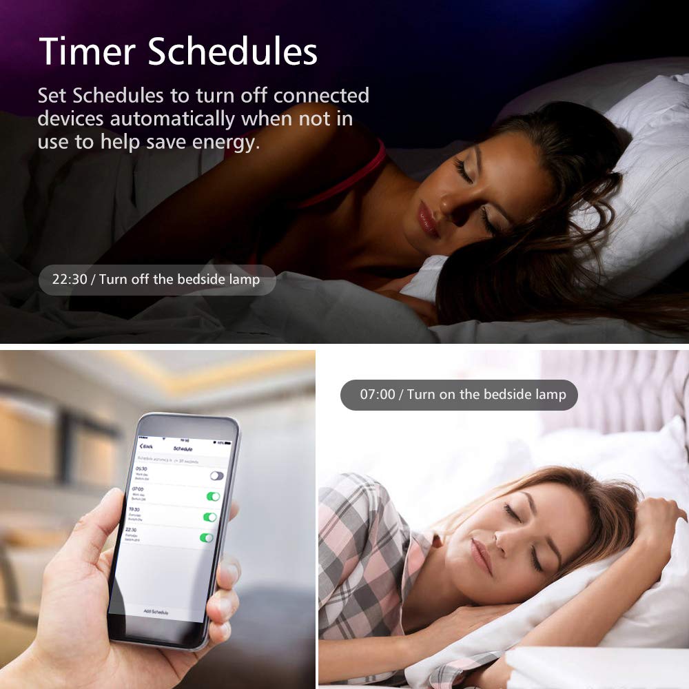 Smart Wifi Interruttore RF Modulo relè wireless Telecomando eMylo Interruttori della luce 1 canale 220V Domotica Timer Controllore 433Mhz Compatibile con Alexa/Google Home tramite Ios Android