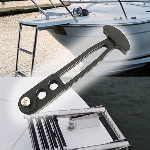 Miniatura 6 de Correa telescópica de escalera para barco yate, correa de goma, correa de retención segura con orificios de montaje ajustables para deportes