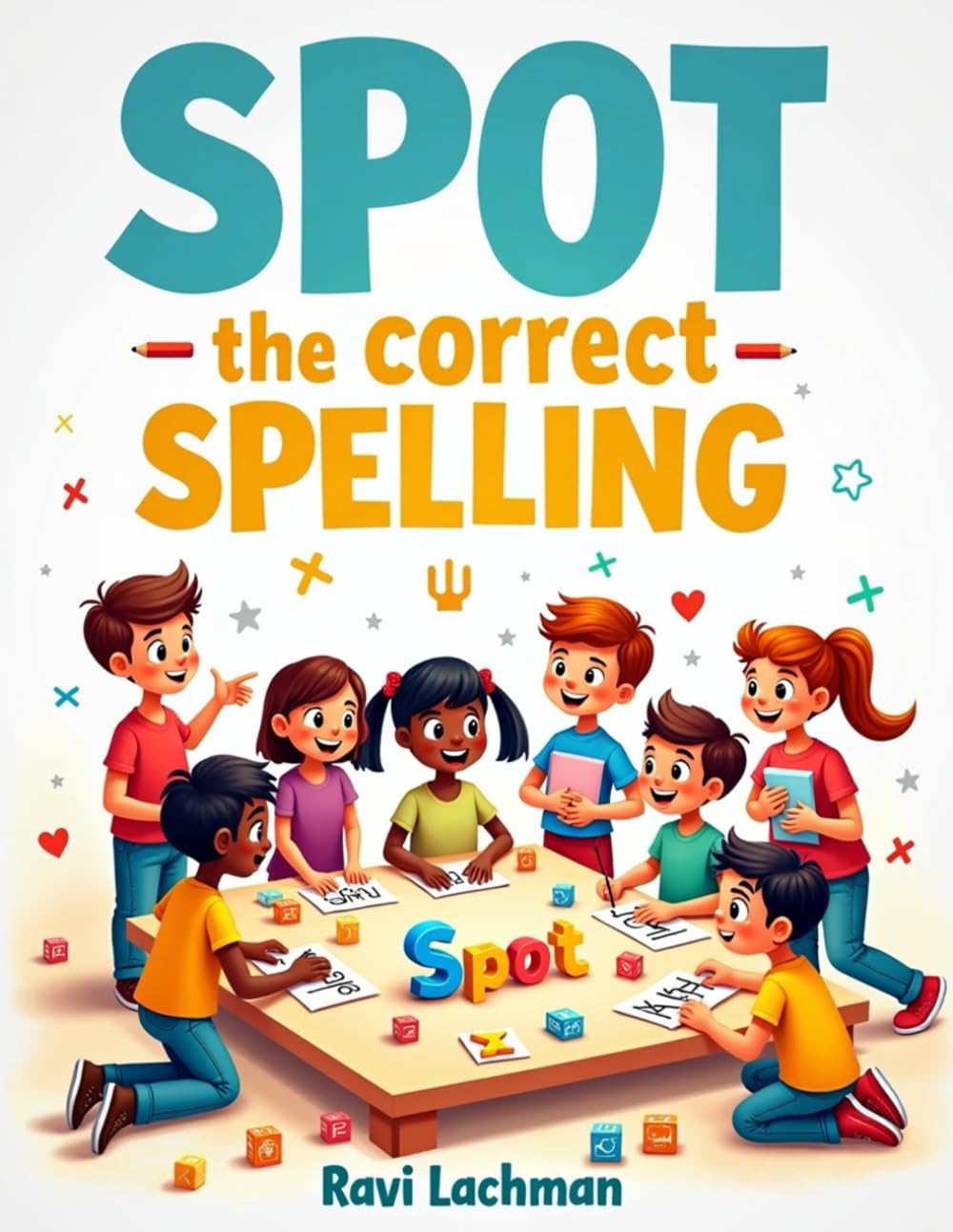 Spot the Correct Spelling - Children's Activities Book