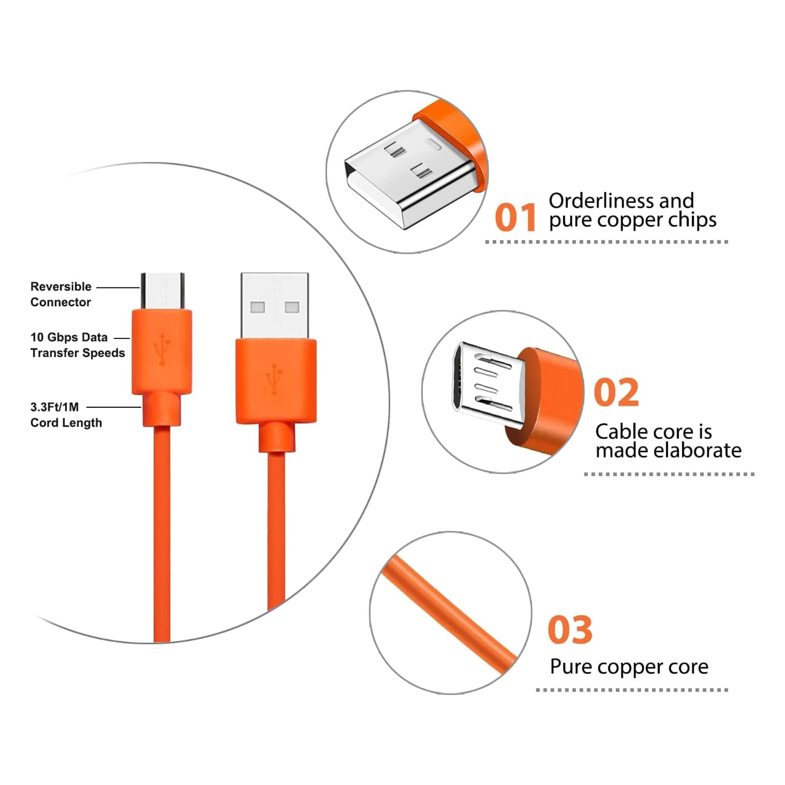 Ring Screwdriver Replacement Charger Charging Cable Cord Fit For Video Doorbell 2 3 Wireless Screws - Image 4