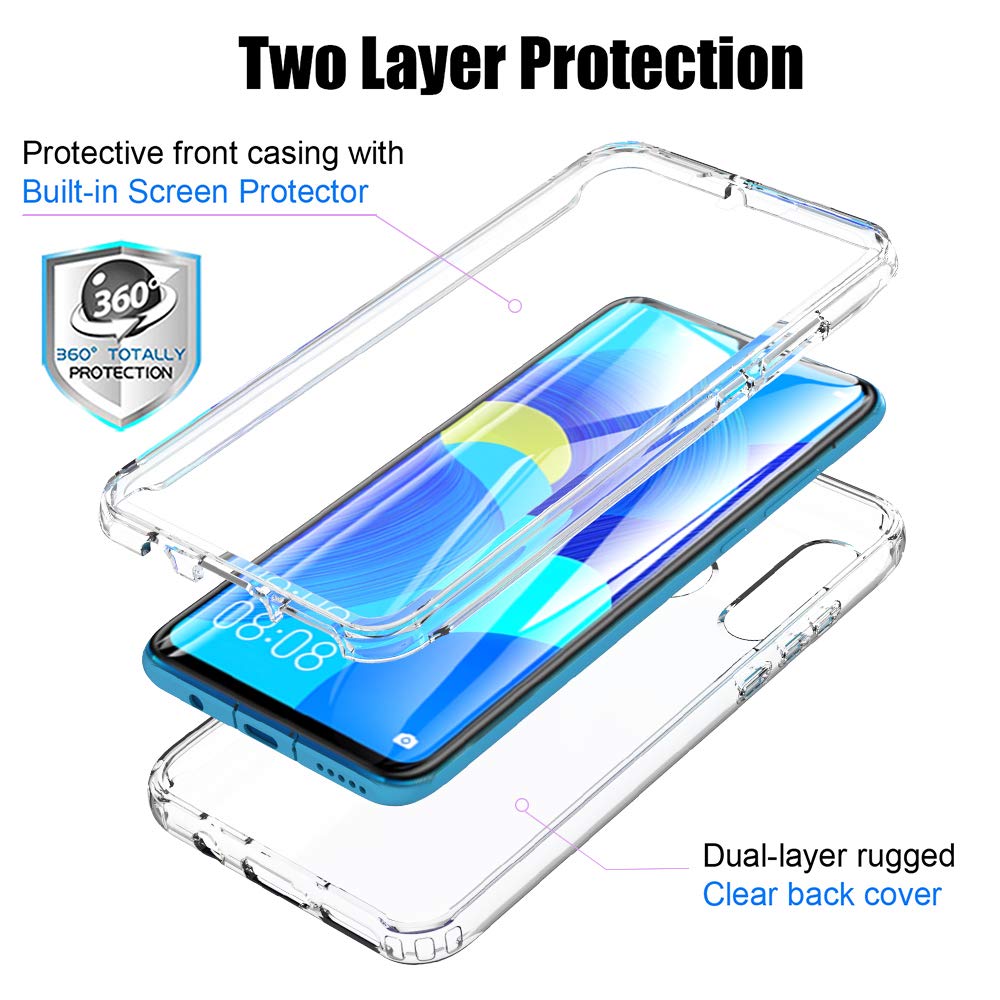 Custodia Silicone Trasparente TPU Case Integrale 360 Gradi - Foto 2