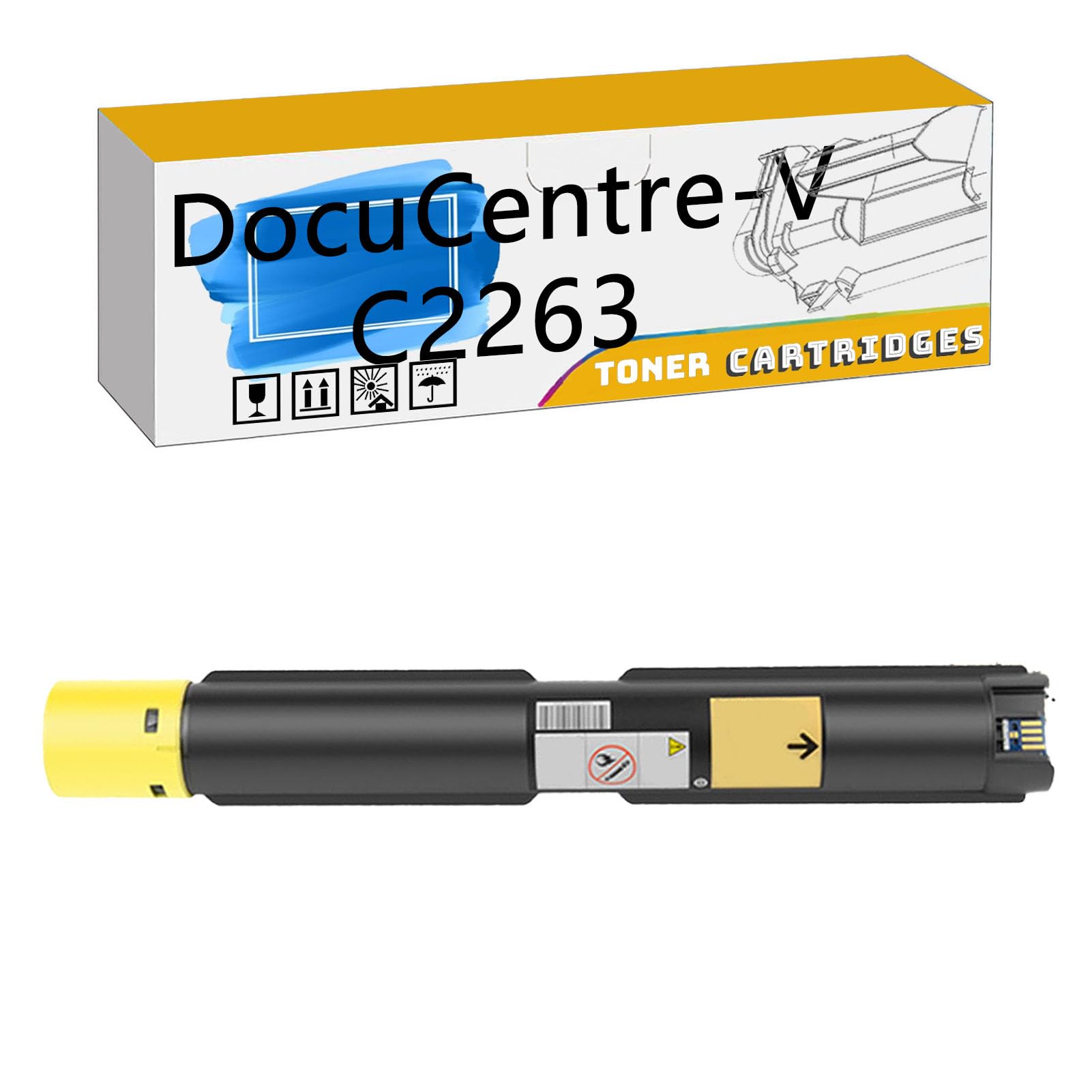 Amazon.com: DocuCentre-V C2263 Toner Cartridge, Compatible for 