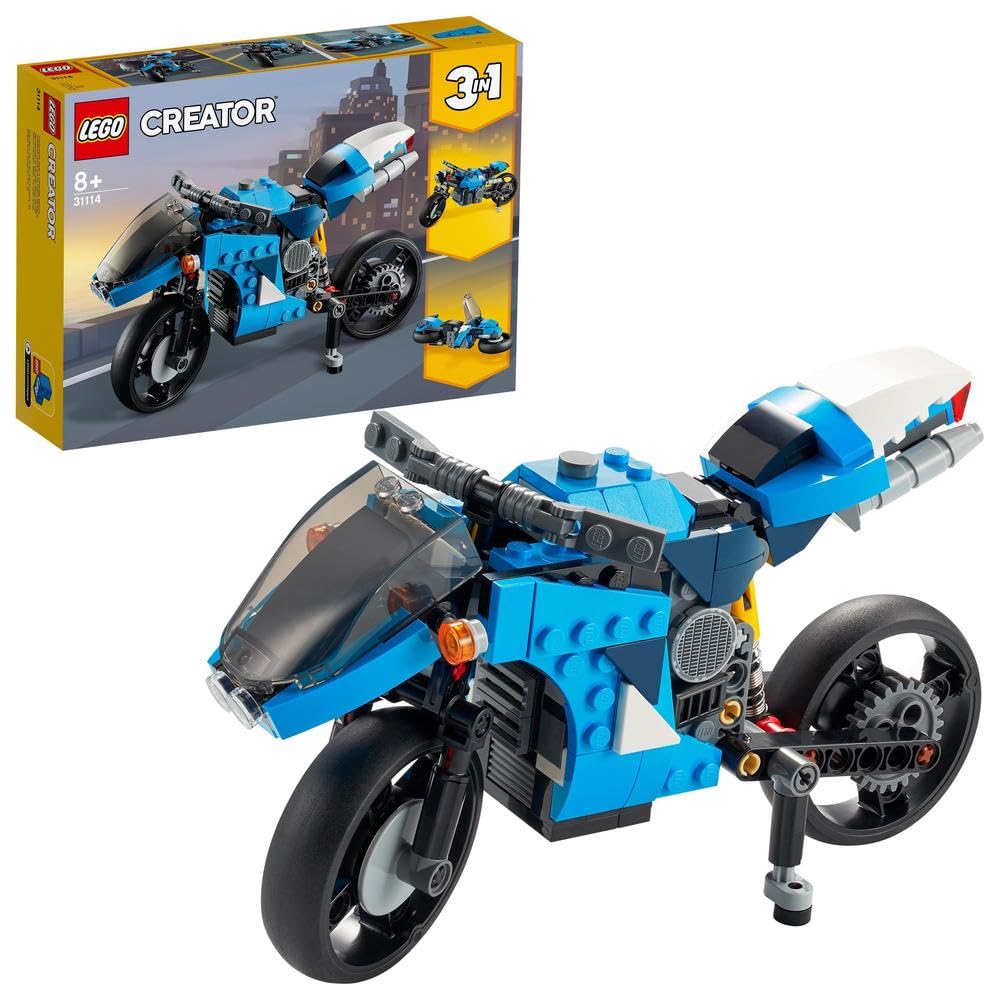 Creator 3in1 Superbike 31114 Building Kit (236 Pieces)