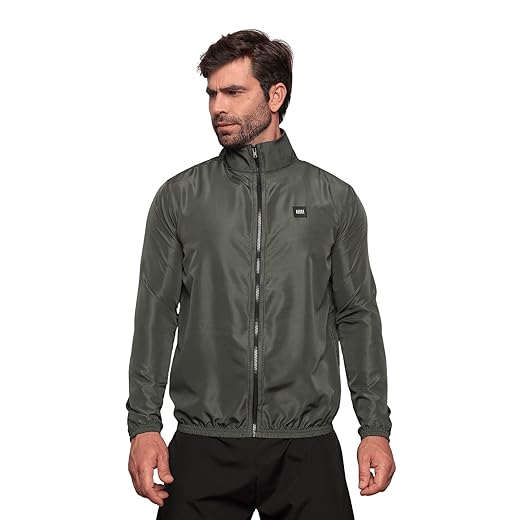 Jaqueta Corta Vento Masculino Blusa Treino Corrida Sem Capuz