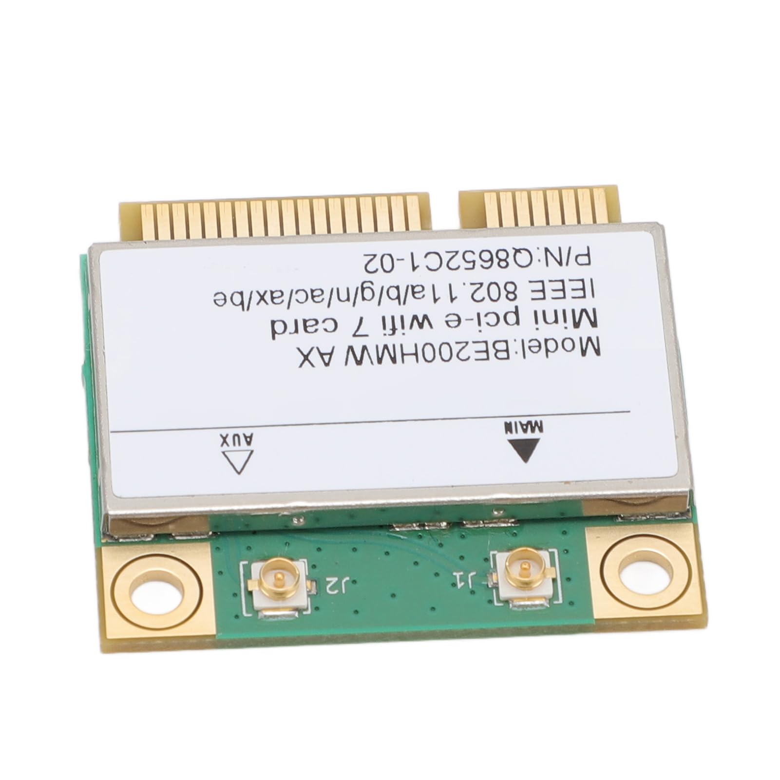 VBESTLIFE BE200HMW Scheda Mini PCI E WiFi 7, Bluetooth 5.4, Scheda di Rete Wireless Gigabit a 2 Bande 8774Mbps per per Linux, per Chrome OS (Nessuna Antenna)