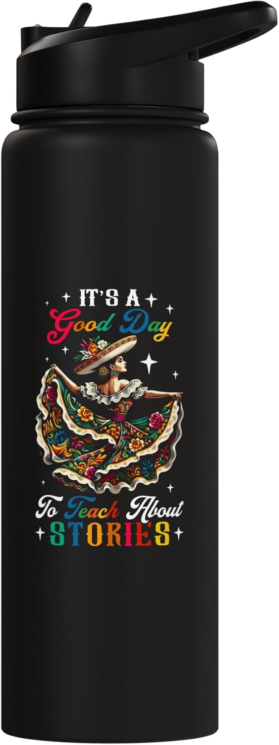 Folklorico Stainless Steel Insulated Water Bottle