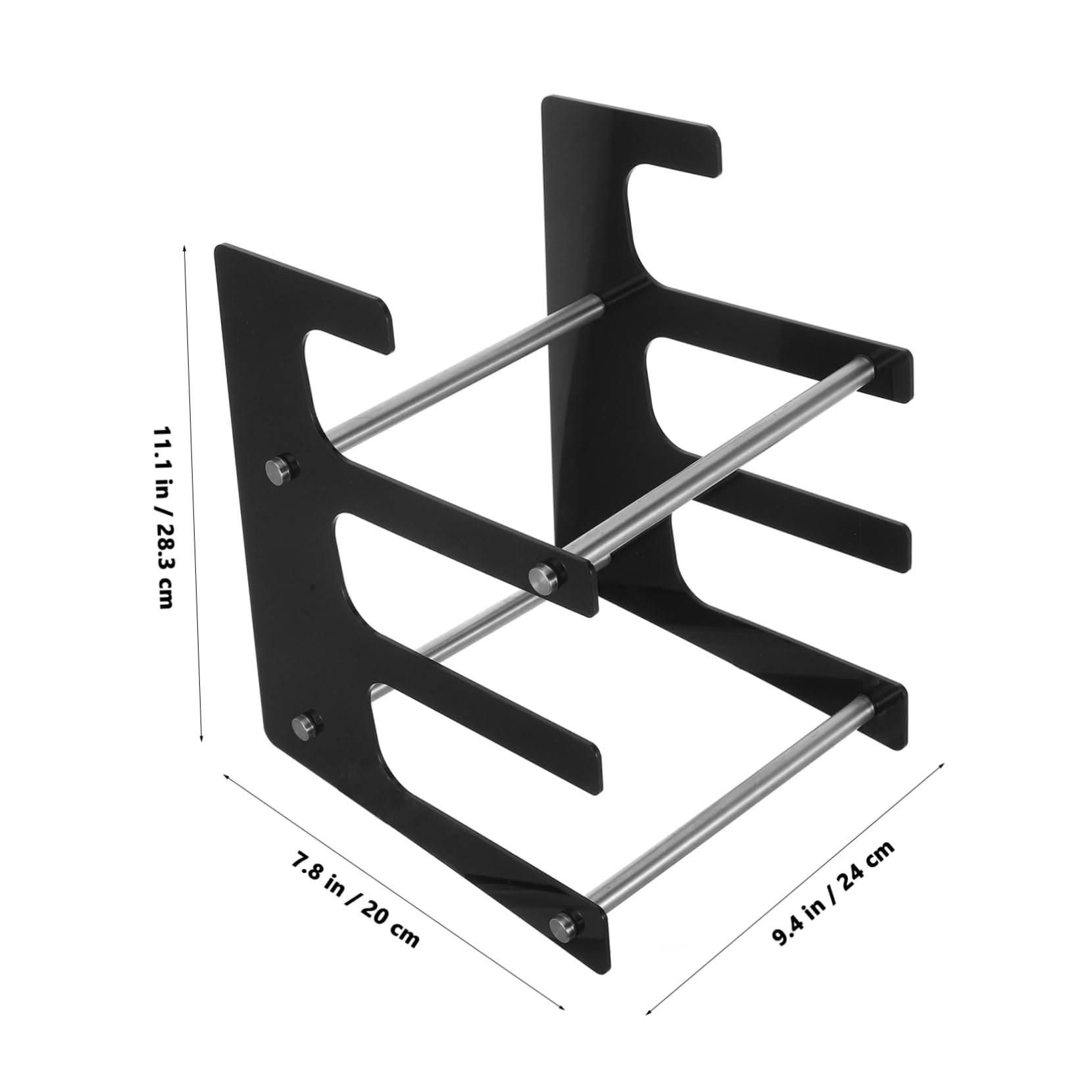 ARTIBETTER Ergonomic Keyboard Riser Stand Acrylic Keyboard Display Computer Holder Desktop Stand